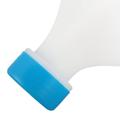 Calves Nurser Bottles Hanging Cow Lamb Milk Feeding Bottle with Caps Snap On Handles