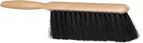 Pferd Tools Maintenance Plastic Block Counter Duster, Black, 2-1/2" Trim | Synthetic Bristles, 8" Length, Professional Cleaning Tool, Various Surfaces, Part 89400