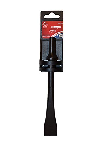 Mayhew Tools 31976HT Pneumatic Scraper, 1-1/8" x 8" Hang Tag, Black Oxide Finish - size: 1-1/8" x 8" Hang Tag