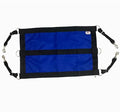 Majestic Ally 1200D 29"x19" Horse Stall Guard with Replaceable and Adjustable Length Straps and Replaceable Hardware (Royal Blue Black) - color: Royal Blue Black