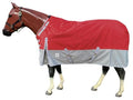 1200 Denier Waterproof Adjustable Neck Turnout Blanket - color: Red, size: 78