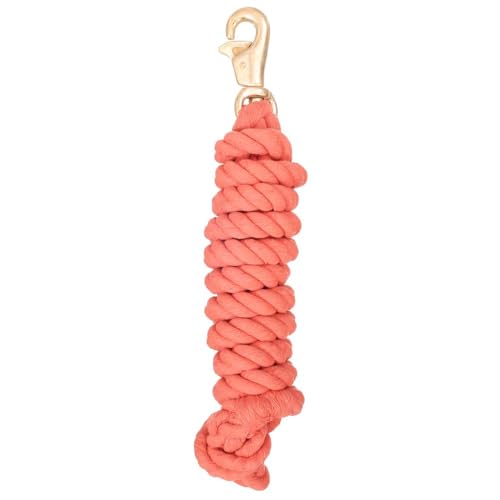 Tough 1 Braided Cotton Lead with Trigger Bull Snap - color: Orange