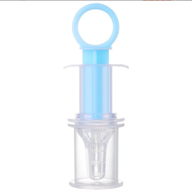 1Pc Blue Pet Medicine Feeder Liquid Oral Syringe Milk Nursing Bottles Syringe Soft Tip Plastic Pet Medical Feeding Tool for Dog Puppy Cat, Kitten Nursing Supplies
