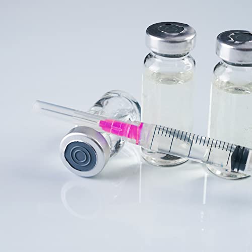 15 Pack 10ml 18Ga Plastic Syringe with Measurement for Scientific Labs and Industrial Dispensing, Disposable Individually Wrapped (15, 10ml-18Ga) - size: 10ml-18Ga