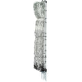 Premier 1 PermaNet® PrimaLite™ Fence – Sheep & Goats – 48"H x 25'L | White/black. Step-in wedge posts for extra stability. For sheep & goats. Keeps out coyotes & dogs. Energizer sold separately. - size: 25 ft