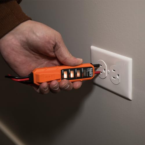 Klein Tools ET45VP Electrical Test Kit with GFCI Outlet Tester and AC/DC Voltage Tester - size: Tester Kit
