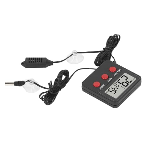 Mini Temperature and Humidity Meter Meter Gauge for Mini Thermohygrometer with Probe Probes Hygrometer Hygrometer Monitor Incubator Hygrometer Household Measuring Meter Rectal