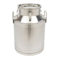50L/13.2Gal Milk Can, Stainless Steel Milk Can with Lid Milk Jug Milk Transport Container Wine Pail Bucket Bottle Stainless Steel Milk Bucket with Sealed Lid for Grain Wine Liquid