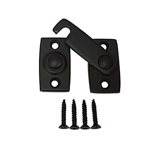 Solid Brass Shutter Bar/Door Latch, 7/8" x 2-3/32", ORB US10B (Oil-Rubbed Bronze), 1 Pack, Made in Taiwan - color: ORB US10B, size: 1 Pack