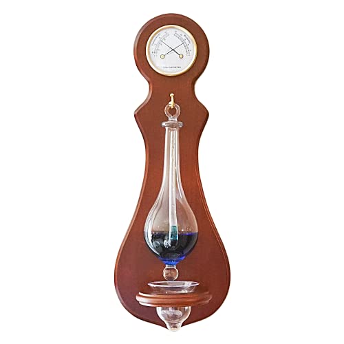 Ambient Weather BA212 Wall Mounted Weather Station | Cherry Finish