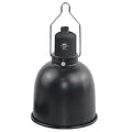 LUCKY HERP Aluminum 5.5inch Deep Dome Reptile Light Fixture, Reptile Heat Lamp Fixture for UVB Bulb Basking Heat Bulb - color: Deep Dome Reptile Light Fixture, size: 5.5 inch Non-Adjustable