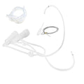 Goat Milking Machine Accessory Double Head Teat Cup with Switch, Goat Milker Tube with Clean Brush
