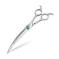 Fenice Professional Grooming Curved Shear: 30 Degree Super Curves Scissors for Dogs 7.5" Big Arc Curved Shears Made Of Japanese 440C Stainless Steel - size: 7.5", style: Curved 30°