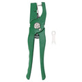 Livestock Ear Tag Plier, Lightweight Aluminum Alloy Ergonomic Design, Ear Tag Applicator Tool, Green Durable Constructio