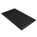 Heavy Duty Commercial Grade Rubber Playground Safety Mat - Playground Protection Mat for Swings and Slides - 54" Long X 32" Wide x 2" Thick (Black) - color: Black