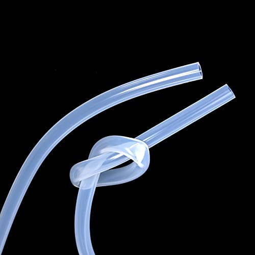 1/4" ID Food-Grade Silicone Tubing - High Temp Silicon Tube 1/4" ID x 3/8" OD 10 Feet Pure Flexible Silicone Rubber Tube For Home Brewing Pump Transfer Winemaking, Kegerator,Aquaponics - size: 1/4" ID x 3/8" OD 10 Feet