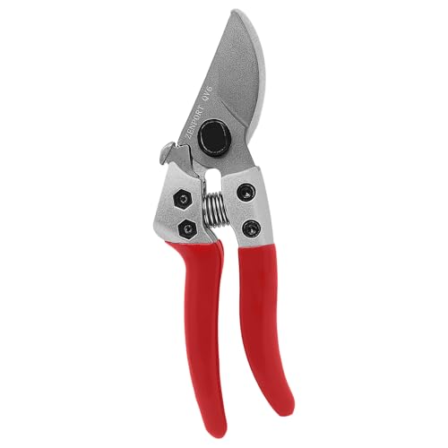 Zenport QV6 Premium Pruning Shear, 6-Inch, Red