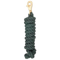 Tough 1 Braided Cotton Lead with Trigger Bull Snap - color: Hunter Green