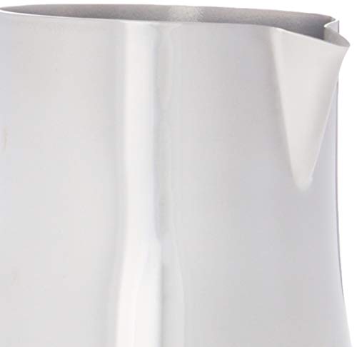 De'Longhi DLSC060 Milk Frothing Jug,12 oz,Stainless Steel,(Pack of 6) - color: Stainless Steel, size: 11.8 Ounces (Pack of 6)