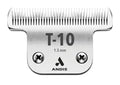 Andis 22305 UltraEdge Detachable Blade, Size T-10, 1/6in Cut | Carbon steel for precision face, feet, ear & sanitary trimming, andis clipper blade - style: T-10 Blade (Pack of 1)