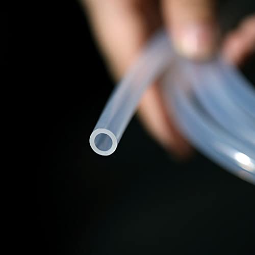 1/4" ID Food-Grade Silicone Tubing - High Temp Silicon Tube 1/4" ID x 3/8" OD 3 Feet Pure Flexible Silicone Rubber Tube For Home Brewing Pump Transfer Winemaking, Kegerator,Aquaponics - size: 1/4" ID x 3/8" OD 3 Feet