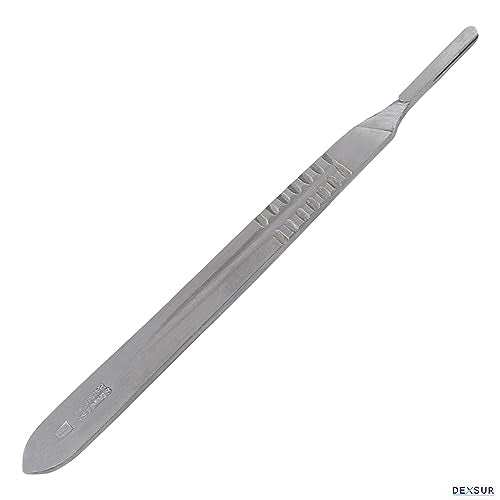 Dissection Kit for Biology Lab & Anatomy - Stainless Steel Scalpel Knife Set for Medical & Veterinary Students, KIT1025-10 Pcs - style: KIT1025 - 10 Pcs
