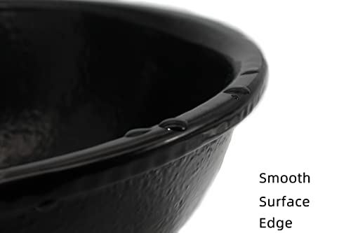 Automatic Livestock Water Bowl, Cast Iron Push Paddle Waterer for Cattle, Horse, Goat & Pig, Heavy Duty Outdoor Metal Automatic Drinking Bowl, 0.55 Gal
