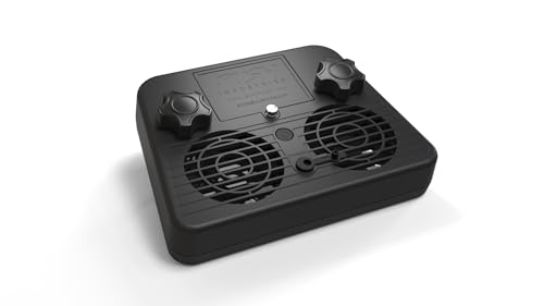 Push Industries 901.901 Vortex Kennel & Crate Fan Powered by 120V or Inc. Rechargable Battery - Multi Speed (Each) - size: Standard - Each