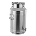 35L/9.24Gal Milk Can with Faucet, Stainless Steel Milk Can with Lid Milk Jug Milk Transport Container Wine Pail Bucket Bottle Stainless Steel Milk Bucket with Sealed Lid for Grain Wine Liquid