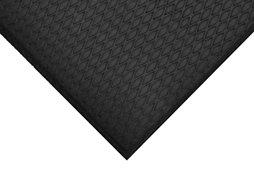 Hudson Exchange (3'x6') MaxCush Anti-Fatigue Comfort Industrial Ergonomic Mat Black - size: 3'x6'