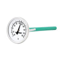 Reotemp Large Dial Easy Read Pocket Thermometer, 2" Dial, 5" Stem, Waterproof (-40 to 160 Fahrenheit) - size: -40 to 160 Fahrenheit