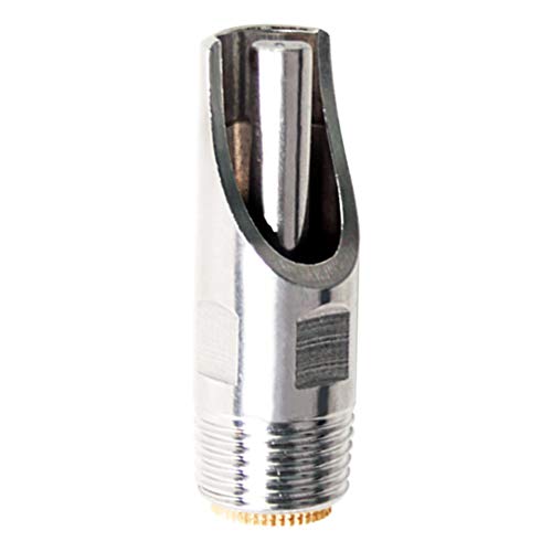 Beduan 1/2" NPT Pig Nipple Water Feeder Stainless Steel Automatic Water Drinker for Pigs (Pack of 5) - size: Pack of 5