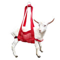 Calf Weighing Sling, Livestock Weight Sling for Lambs, Goats, Sheep & Piglets | Heavy Duty Animal Weight Scale Harness for Farm Use (Red) - color: Red