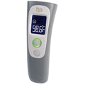 HealthSmart Digital Temporal Thermometer with No Contact Infrared Technology, Babies, Children or Adults, Test Temperature of Objects or Air with Alarm and Memory Function, FSA & HSA Eligible - style: Forehead