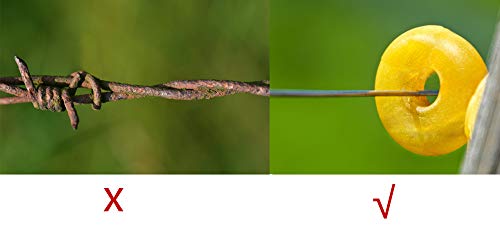 Aluminum Electric Fence Wire for Garden Fence, Electric Fence, Chicken Wire Fence, Craft Wire, 1/4 Mile(400M) 14 Gauge (2.0 mm.) (0.079inch)
