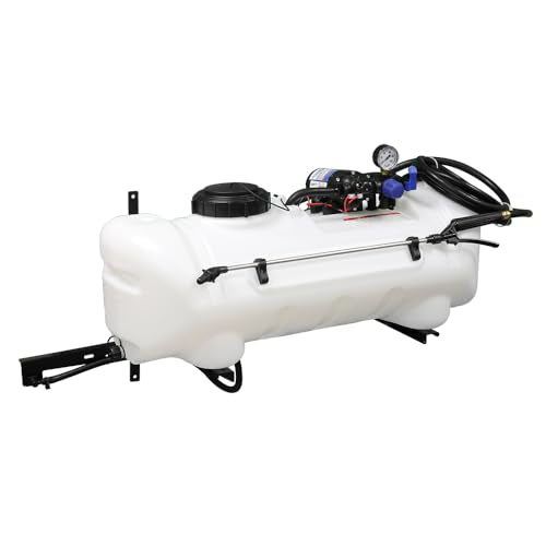Master Mfg 15-Gallon ATV & UTV Broadcast Boom Sprayer - 7ft Swath, 2.2GPM, 70PSI Max, Amazon Exclusive