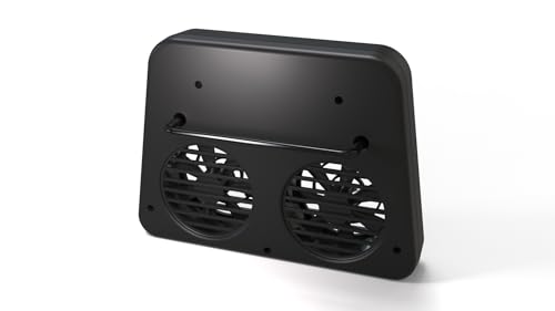 Push Industries 901.901 Vortex Kennel & Crate Fan Powered by 120V or Inc. Rechargable Battery - Multi Speed (Each) - size: Standard - Each