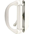 Sliding Patio Door Handle Set for Milgard, White - color: White