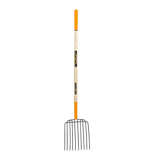 TRUE TEMPER 2812400 10-Tine Hardwood Handle Bedding Fork - style: Hardwood Handle Bedding Fork