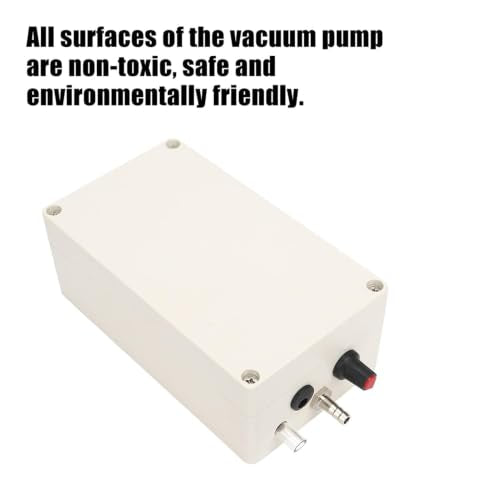 Milking Vacuum Pump, 12v Electric Pneumatic Pulsator Milking Machine Accessory Vacuum Pump Machine Parts for Donkey Sheep Cow 3.5 * 6.1 * 2.6in