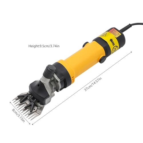 Electric Carpet Trimmer, Professional Shearing Sheep Shears Clippers Machine for Goats Rabbits and Tufting Rugs Farm Livestock Grooming Kit, 14.57 * 3.15 * 3.74in(690W)