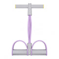 New 6-Tube Foot Pedal Puller Resistance Bands with Handle for Exercise | Multifunction Tension Rope, Elastic Yoga Pedal Puller for Home Fitness and Body Stretching