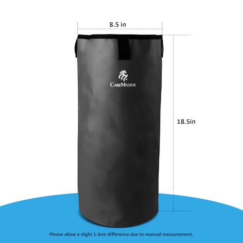 Hoof Soaking Boot for Horse, Waterproof PVC Hoof Soaker Bag with EVA Foam Pad, Secure 3-Strap Equine Icing & Soaking Boot for Hooves Care, Fits Most Hooves - color: Black