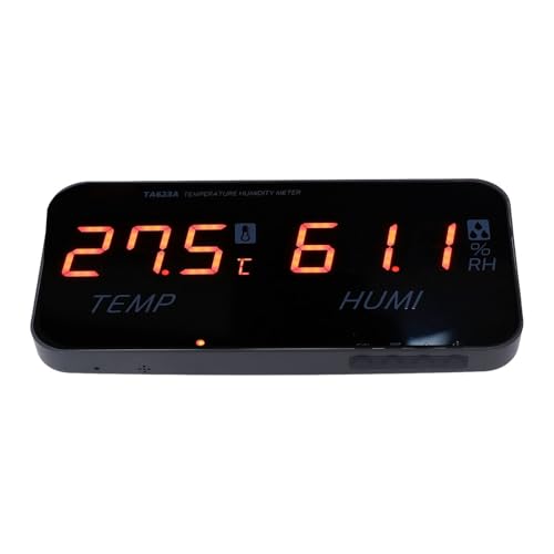 Temperature Humidity Meter Digital Display Large Screen Hygrometer Industrial LED Greenhouse Temperature Humidity Meter
