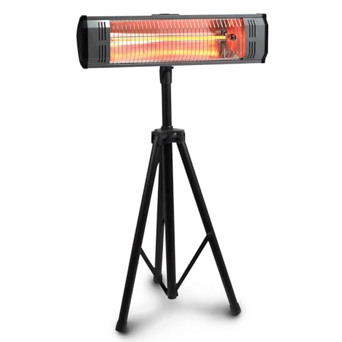 Heat Storm HS-1500-TT Infrared, 7 ft Cord, Tripod + Heater, Black - style: Heater + Tripod