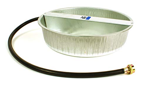 Little Giant Automatic Pet Waterer - Pet Lodge - Steel Ever Full Pet Bowl, 13 Quart (Item No. PW13)