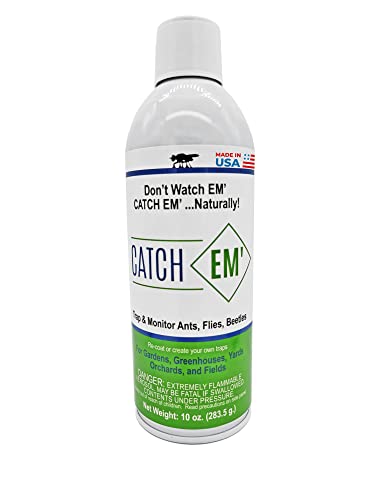 Bug Ball Catch EM' Sticky Insect Trap Coating Aerosol 10oz