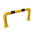 Sandbaggy High Profile Machine Safety Guard (24" H x 48" L) - Fixed Industrial Barrier Guards - Vehicle Impact Protection - Yellow Finish (10)