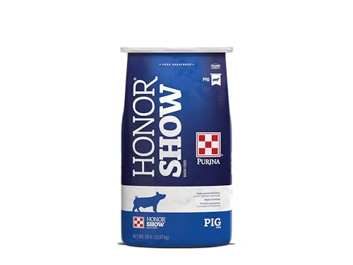 Purina | Honor Show First Wean 219 CDX50 Show Pig Feed | 50 Pound (50 LB) Bag