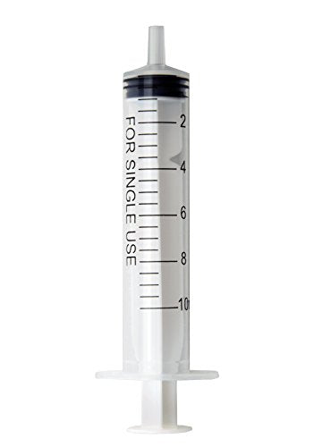 Karlling 10ml Plastic Syringe without Needle, 5 Pack – for Liquid Measuring, Pet Oral Dosing, Resin & Epoxy Crafts, Jello Shots, Precise 0.5ml Markings - style: *10ML(5 Pack)